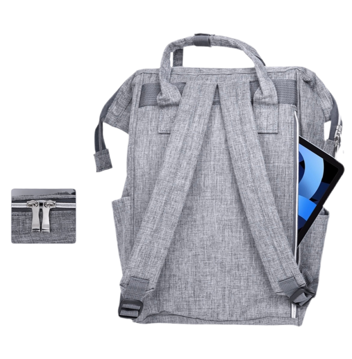 Baby Diaper Bag Backpack Set of 3 Large Space & Anti-Theft & Waterproof